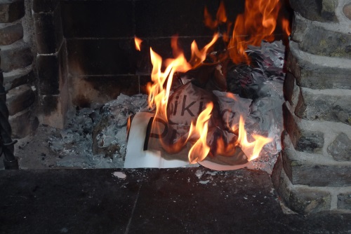 Burning ceremony